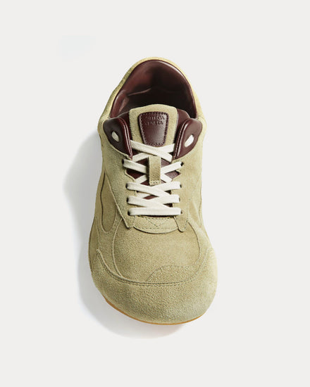 Bottega Veneta Orbit Flash Travertine / Deep Mahogany Low Top Sneakers - 2