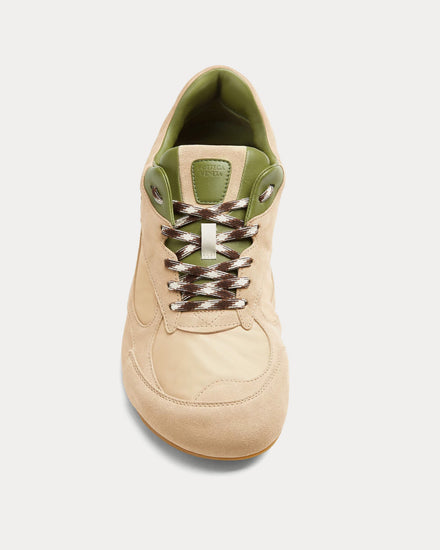 Bottega Veneta Orbit Flash Tufo / Matcha Low Top Sneakers - 2