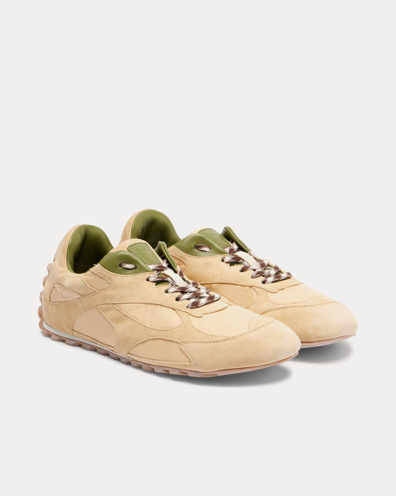 Bottega Veneta Orbit Flash Tufo / Matcha Low Top Sneakers - 3