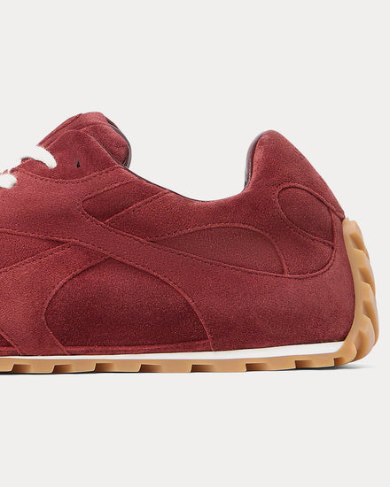 Bottega Veneta Orbit Flash Barolo Low Top Sneakers - 5