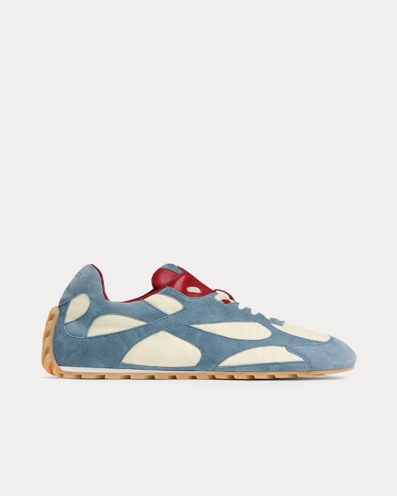 Bottega Veneta Orbit Flash Ice / Sea Salt Low Top Sneakers - 1
