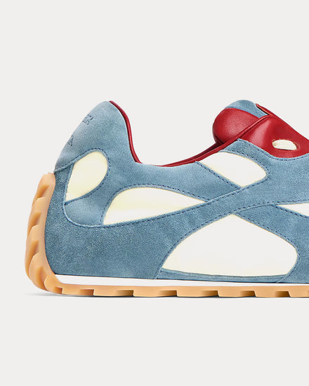 Bottega Veneta Orbit Flash Ice / Sea Salt Low Top Sneakers - 4