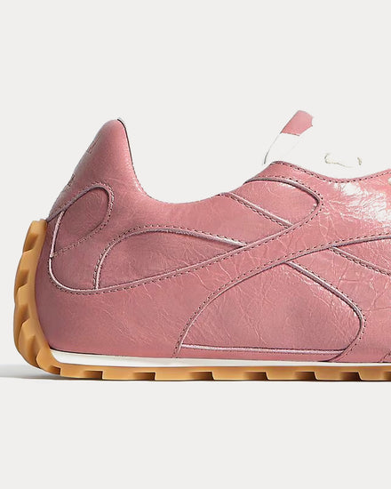 Bottega Veneta Orbit Flash Calfskin Camelia Low Top Sneakers - 5