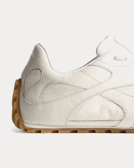 Bottega Veneta Orbit Flash Calfskin White Low Top Sneakers - 5