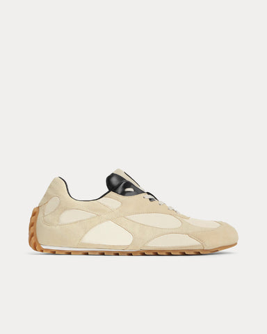 Bottega Veneta Orbit Flash Sea Salt / Black Low Top Sneakers