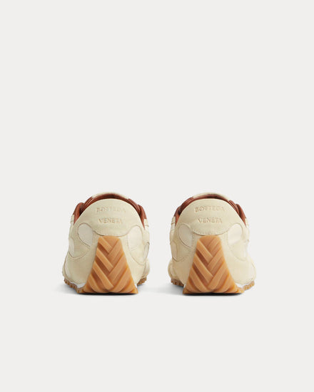 Bottega Veneta Orbit Flash Sea Salt / Caramel Low Top Sneakers - 3