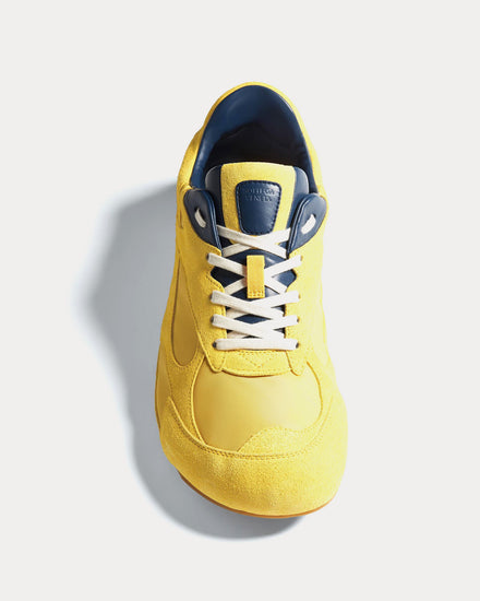 Bottega Veneta Orbit Flash Taxi / Denim Low Top Sneakers - 2