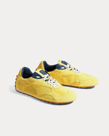 Bottega Veneta Orbit Flash Taxi / Denim Low Top Sneakers - 3