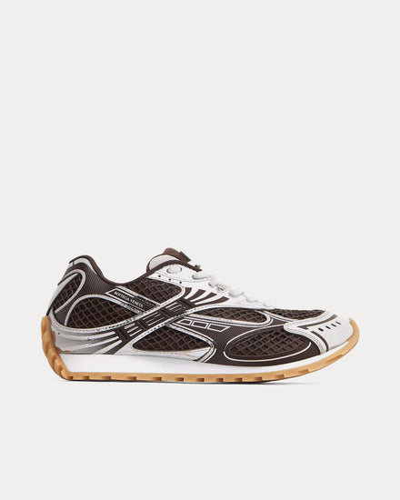 Bottega Veneta Orbit Fondant / Silver Low Top Sneakers - 1
