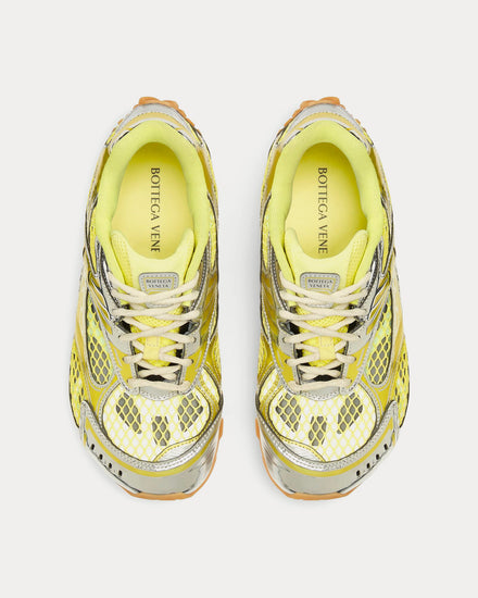 Bottega Veneta Women's Orbit Sherbert / Silver Low Top