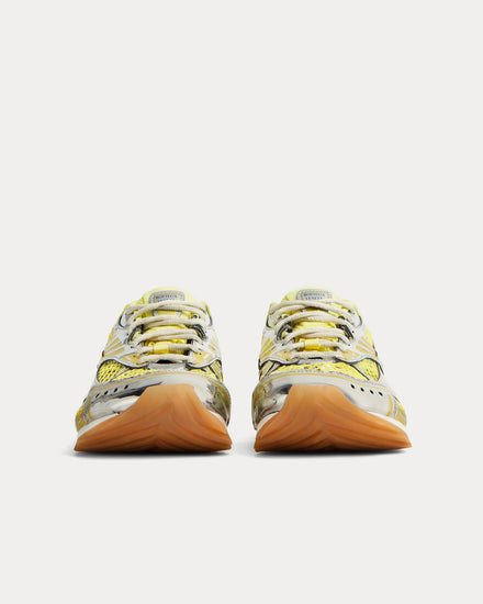 Bottega Veneta Orbit Sherbert / Silver Low Top Sneakers - 3