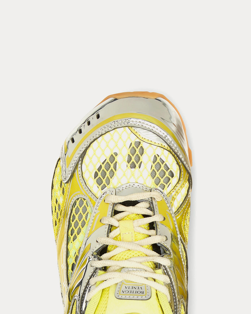 新作【Bottega Veneta】Orbit ランナースニーカー、ゴールド Bottega Veneta® Women's Orbit Sneaker in Gold/white. Shop