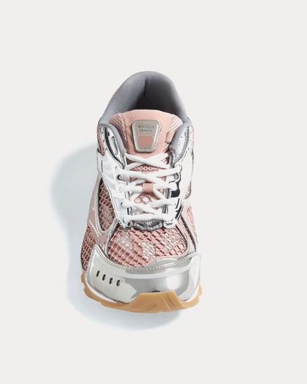 Bottega Veneta Orbit White / Terra Pink Low Top Sneakers - 2