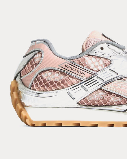 Bottega Veneta Orbit White / Terra Pink Low Top Sneakers - 5
