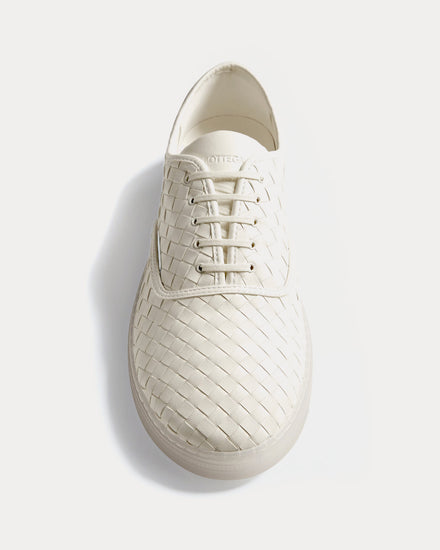 Bottega Veneta Serena Alabaster Low Top Sneakers - 2