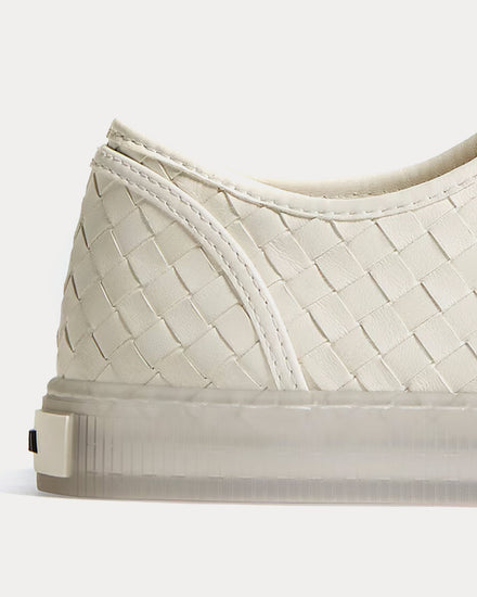 Bottega Veneta Serena Alabaster Low Top Sneakers - 5