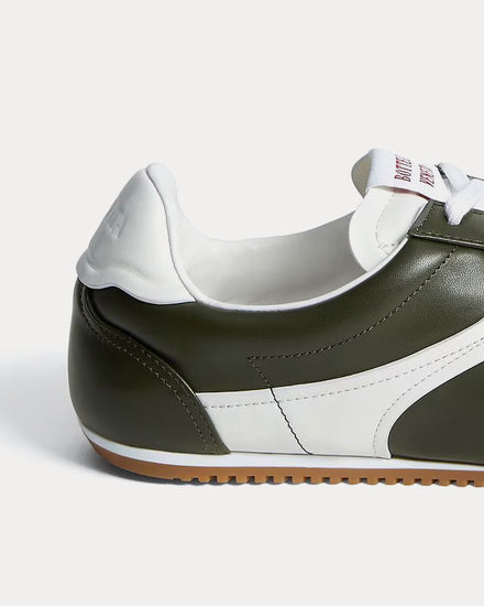 Bottega Veneta Shot Bark Green / Alabaster Low Top Sneakers - 4