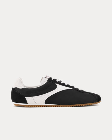 Bottega Veneta Shot Black / Alabaster Low Top Sneakers