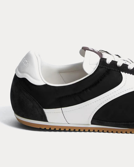 Bottega Veneta Shot Black / Alabaster Low Top Sneakers - 4