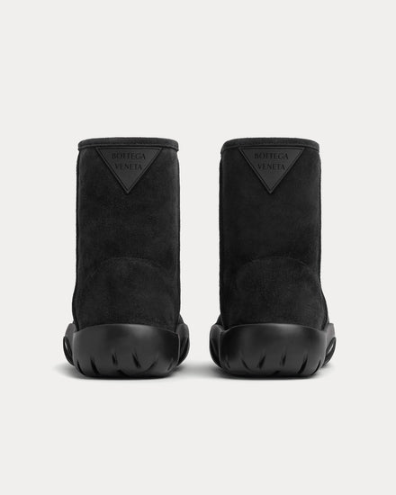Bottega Veneta Snap Ankle Black Boots - 3