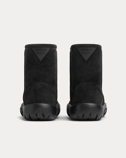 Bottega Veneta Snap Ankle Black Boots - 3