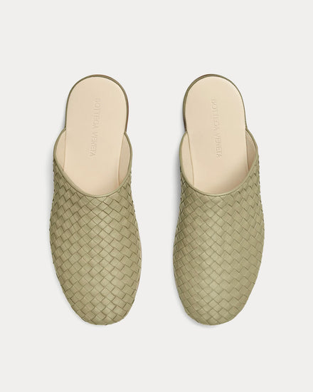 Bottega Veneta Sunday Slipper Travertine/ Sea Salt Slides - 2
