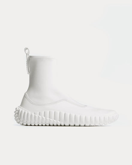 Bottega Veneta Women's Tide Alabaster High Top Sneakers