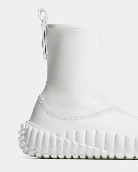 Bottega Veneta Tide Alabaster High Top Sneakers - 5