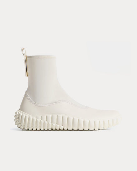Bottega Veneta Tide Alabaster High Top Sneakers - 1