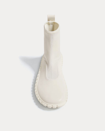 Bottega Veneta Tide Alabaster High Top Sneakers - 2