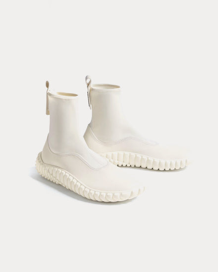 Bottega Veneta Tide Alabaster High Top Sneakers - 3