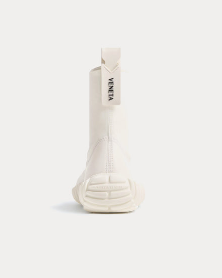Bottega Veneta Tide Alabaster High Top Sneakers - 4