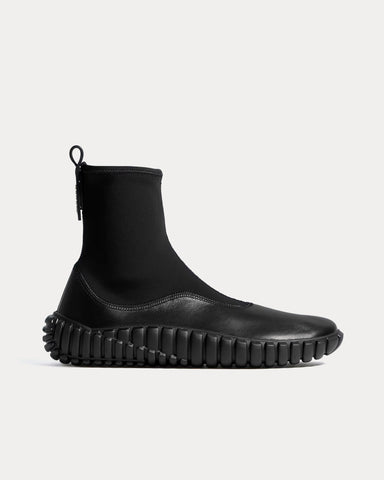 Bottega Veneta Tide Black High Top Sneakers