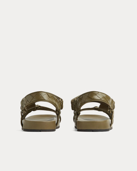 Bottega Veneta Trip Leather Mud Sandals - 3