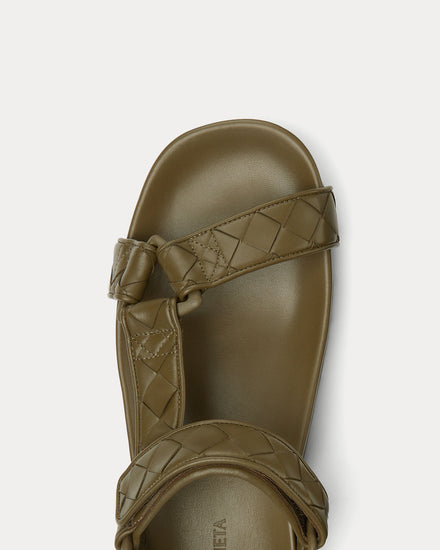 Bottega Veneta Trip Leather Mud Sandals - 4