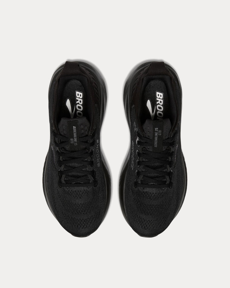 Brooks Running Adrenaline GTS 25 Black / Black / Ebony Running Shoes - 2