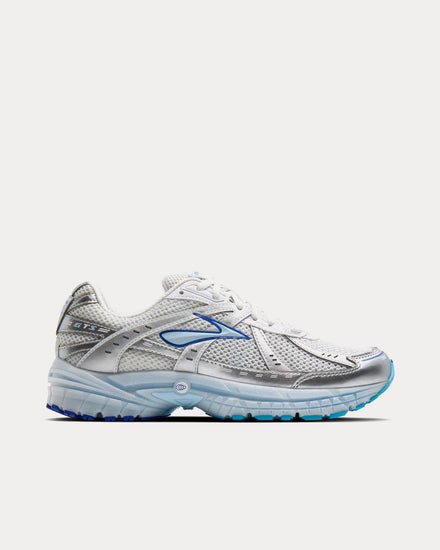 Brooks Running Adrenaline GTS 10 White / Dazzling Blue / Breeze Low Top Sneakers - 1