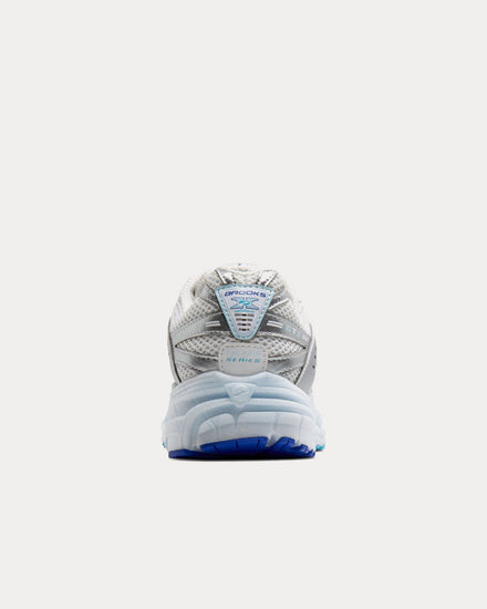 Brooks Running Adrenaline GTS 10 White / Dazzling Blue / Breeze Low Top Sneakers - 4