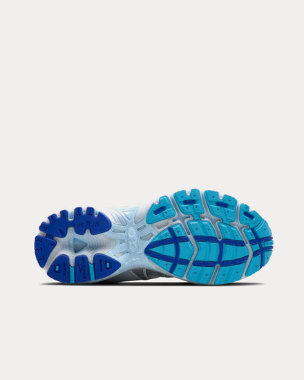 Brooks Running Adrenaline GTS 10 White / Dazzling Blue / Breeze Low Top Sneakers - 5