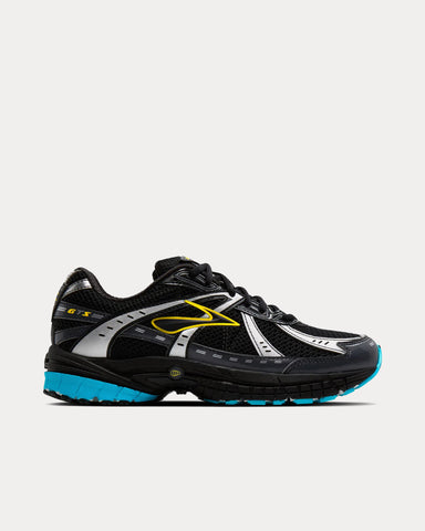 Brooks Running Adrenaline GTS 10 Black / Ebony / Aquarius Low Top Sneakers
