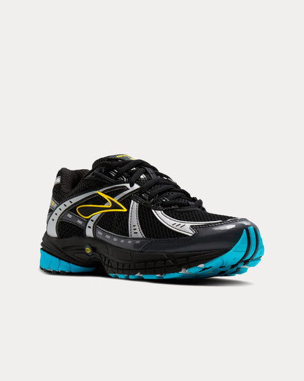 Brooks Running Adrenaline GTS 10 Black / Ebony / Aquarius Low Top Sneakers - 3