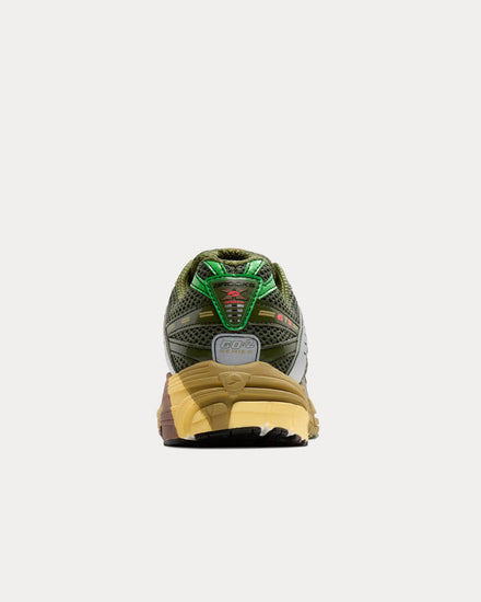 Brooks Running Adrenaline GTS 10 Bronze Green / Raffia / Coral Low Top Sneakers - 4