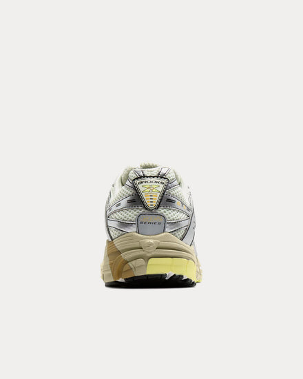 Brooks Running Adrenaline GTS 10 Canary Green / Stone / Sunny Lime Low Top Sneakers - 4