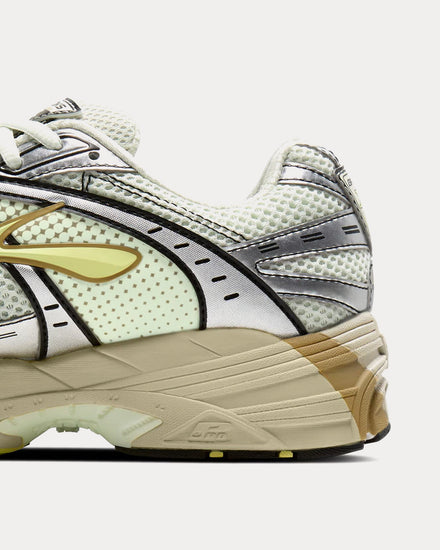 Brooks Running Adrenaline GTS 10 Canary Green / Stone / Sunny Lime Low Top Sneakers - 6