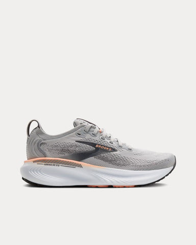 Brooks Running Adrenaline GTS 25 Grey / Blackened Pearl / Coral Running Shoes