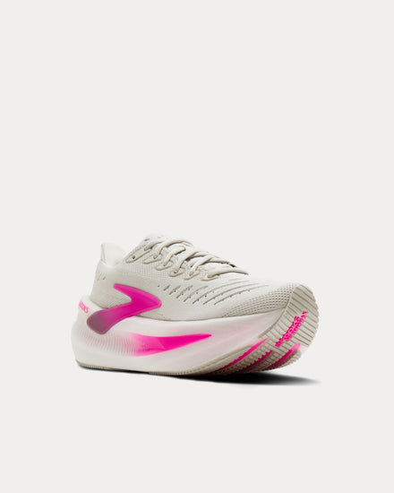 Brooks Running Glycerin Max 2 Oyster / Argyle / Cyber Pink Running Shoes - 3