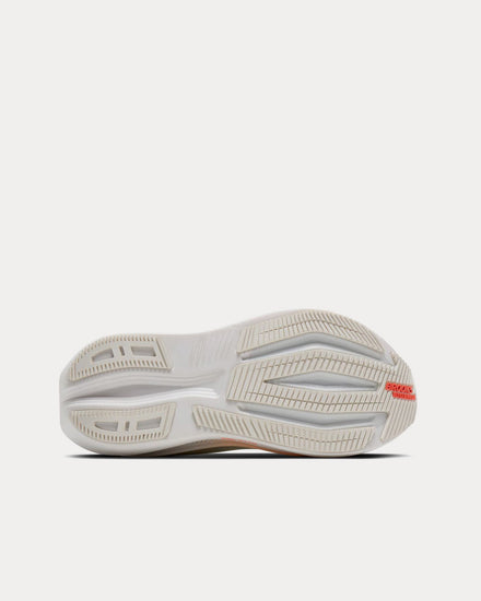 Brooks Running Glycerin Max 2 White / Coral / Peach Running Shoes - 5