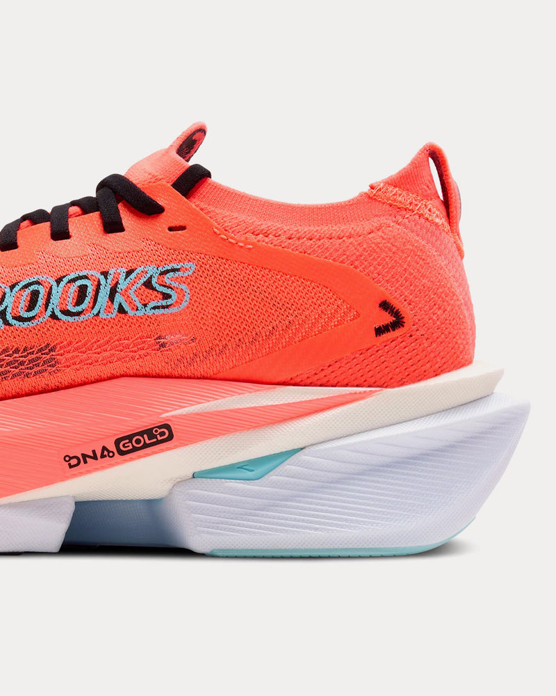 Brooks Running Hyperion Max 3 Fiery Coral / Black / Atomizer Running Shoes - 5