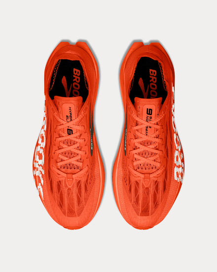 Brooks Running Hyperion Elite 6 Tigerlily / Red / White Running Shoes - 2