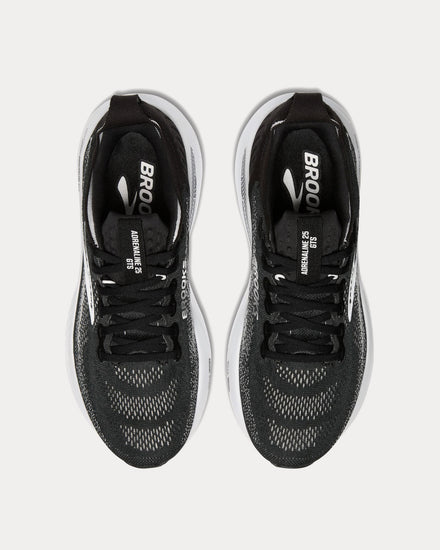 Brooks Running Adrenaline GTS 25 Black / Grey / White Running Shoes - 2